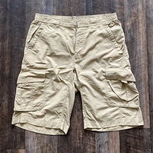 Columbia Titanium Omni Dry Packable Hiking Shorts - Khaki, Size S